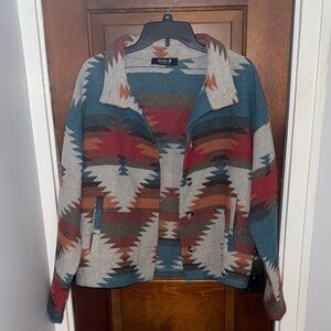 Southwestern Patterned Shacket